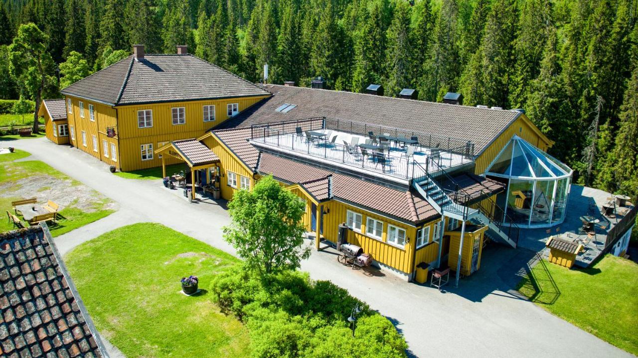 Kleivstua Hotel Near Krokskogen Sundvollen Exteriör bild